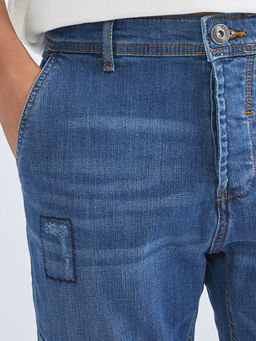 750 Slim Fit Destroy Detayl? Erkek Jean Pantolon