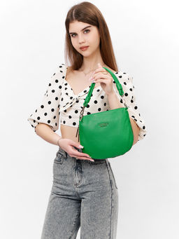 LACCOMA сумка Анжелика-Л815-ярко-зеленый эко кожа хлопок