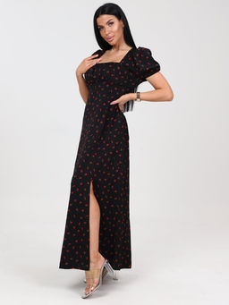 Вероника ПЛАТЬЕ ЖЕНСКОЕ (Черный) - А-дина фото 4