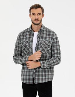 Ye_il Regular Fit Uzun Kollu G_mlek