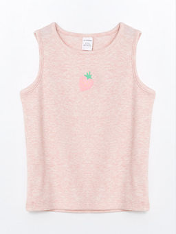 Bisiklet Yaka Bask?l? K?z Bebek Atlet