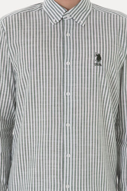 Erkek Haki Uzun Kollu G_mlek Sepette S_rpriz _ndirim - U.s. polo assn фото 6