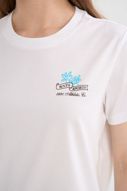 Футболка Белый ANTA SPORTS CLUB SS Tee  фото 6