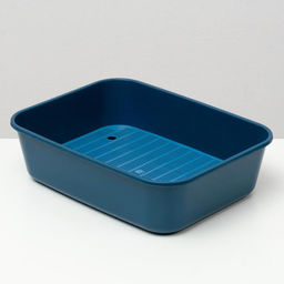 Туалет Сима с сеткой 29 х 38 х 10,5 синий FIX - Пижон фото 2