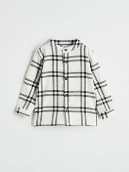 Hakim Yaka Ekose Erkek Bebek G?mlek ve Pantolon