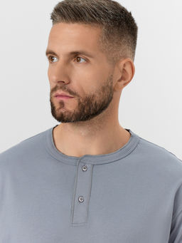 Поло Mark Formelle мужское сизый хлопок  фото 4