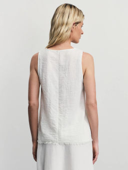 Блузка-топ с бахромой / Zarina  фото 5