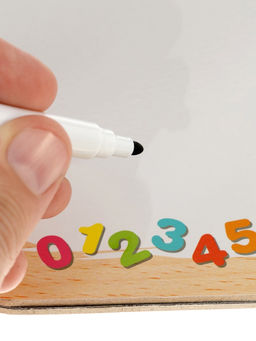 Двусторонний планшет «Ферма», маркер для рисования, липучки, пазлы