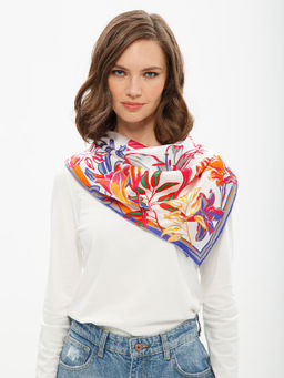 Платок жен. шелк 86х86 SS03-8324-18