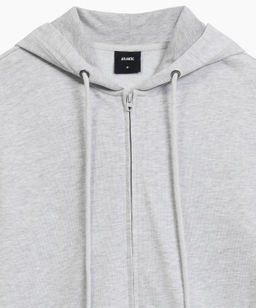 ATLANTIC HMT-001 Худи мужское French Terry светло-серый меланж фото 4