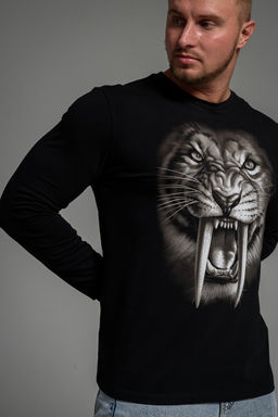 8514/1 Футболка с длинным рукавом мужская