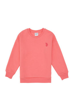 K_z _ocuk Neon Pembe Pijama Tak_m_ - U.s. polo assn фото 2