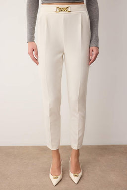 Siyah Havuc Kal?p Toka Detayl? Pantolon TWOAW26PL00154 - Trendyolmilla фото 7