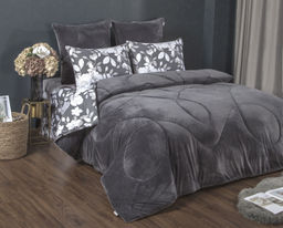 НОВИНКА!!! Комплект с одеялом Адели (графит платина) ABC Cotton - Kazanov.a. фото 3