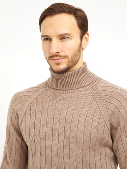 водолазка мужская с рукавом реглан и с косами - Glenfield фото 6