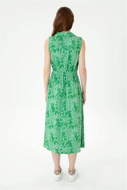 U. S. Polo Assn Женское темно-зеленое тканое платье - U.s. polo assn фото 10