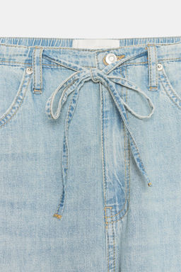 JEANS DENIM TRF FLUIDOS / Azul claro - Zara фото 7