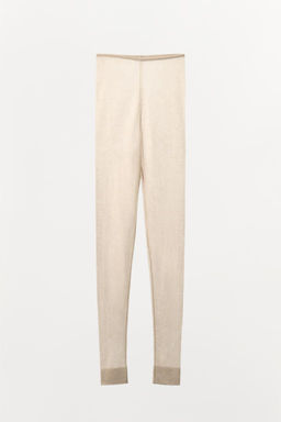 100% WOOL LEGGINGS - Zara фото 23