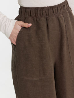 Брюки женские коричневые