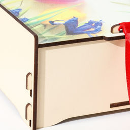 Деревянная шкатулка для чайных пакетиков 17,9х15,6х7,4 см - Simaland фото 5