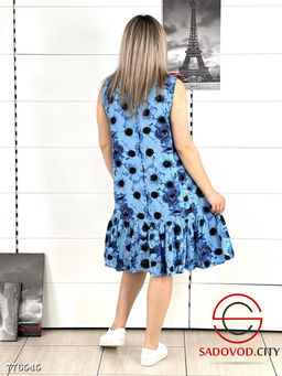 Сарафан в цветочек летний