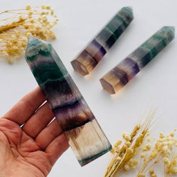 Кристалл из Флюорита - Радуга самоцветов фото 2