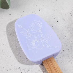 Силиконовая лопатка Белая ночь на формовой подложке, 11.5 28 см - Дорого внимание фото 3