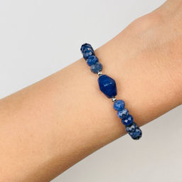 Браслет из Содалита 18 см +