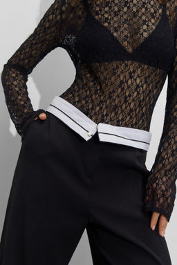 Боди с длинным рукавом из кружева - Mollis фото 7