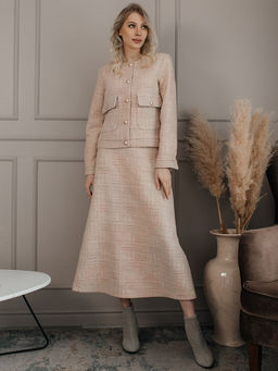 шерсть и хлопок юбка - Волтри фото 2