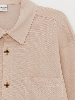 Basic Uzun Kollu Erkek ?ocuk G?mlek - Waikiki фото 2