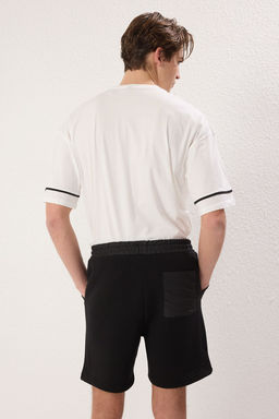 TRENDYOL MAN Siyah Regular/Normal Kesim Parasut Kumas Cep Detayl? Kal?n Sort & Bermuda TMNSS25SR00028 - Trendyolmilla фото 4