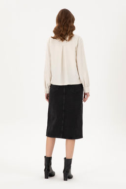 Женская черная джинсовая юбка Неожиданная скидка в корзине - U.s. polo assn фото 4