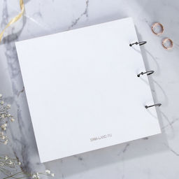 Книга пожеланий в деревянной обложке Розы - Долго и счастливо фото 5