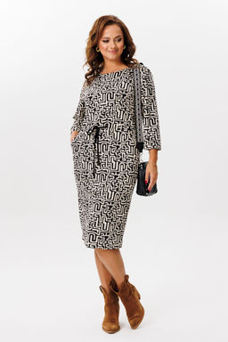 Платье Mubliz 211 геометрия  фото 3