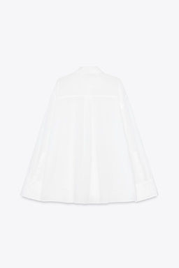 OVERSIZE GAUZE SHIRT - Zara фото 6