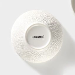 Салатники Magistro Lofty, набор 2 шт.: 600 мл, d=14 см, фарфор, белые  фото 5