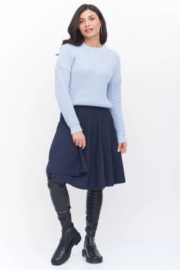 ЗЛАТА Юбка Л 1295/джинс