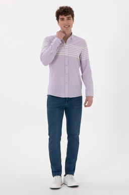 Erkek Lila Uzun Kollu G_mlek Sepette S_rpriz _ndirim - U.s. polo assn фото 4