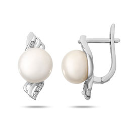 Серьги, жемчуг, МЖВ414