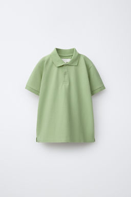 POLO B?SICO PIQU? / Verde medio