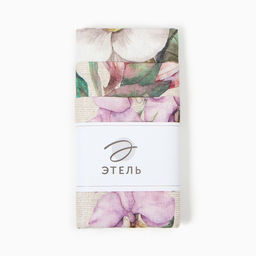 Набор полотенец Этель Цветочное настроение 45х60см - 3 шт, репс 167г/м2, 100 % хл  фото 8