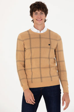 U. S. Polo Assn Мужской песочный свитер - U.s. polo assn фото 17