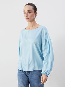 Bisiklet Yaka Kad?n Bluz