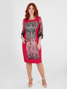 ДЖЕРЗА 1173.С1 Платье - Almond фото 3