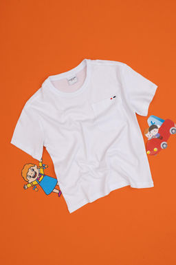 Erkek _ocuk Beyaz Ti__rt