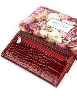 Большой женский кожаный кошелек Sergio Valentini СВ 8134/1-013 фото 4