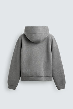 COMPACT BOXY FIT HOODIE - Zara фото 18