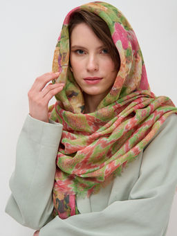 ХЛОПОК ВИСКОЗА Оригинальный двусторонний платок.