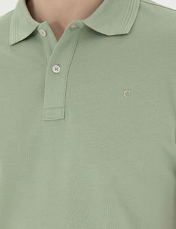 Ye_il Slim Fit Basic Ti__rt